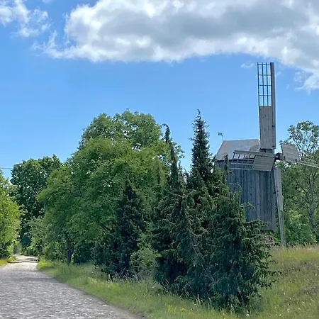 Art And Design Loghouse In Muhu Island Liiva (Saaremaa)