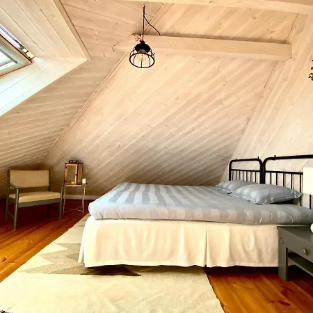 Art And Design Loghouse In Muhu Island